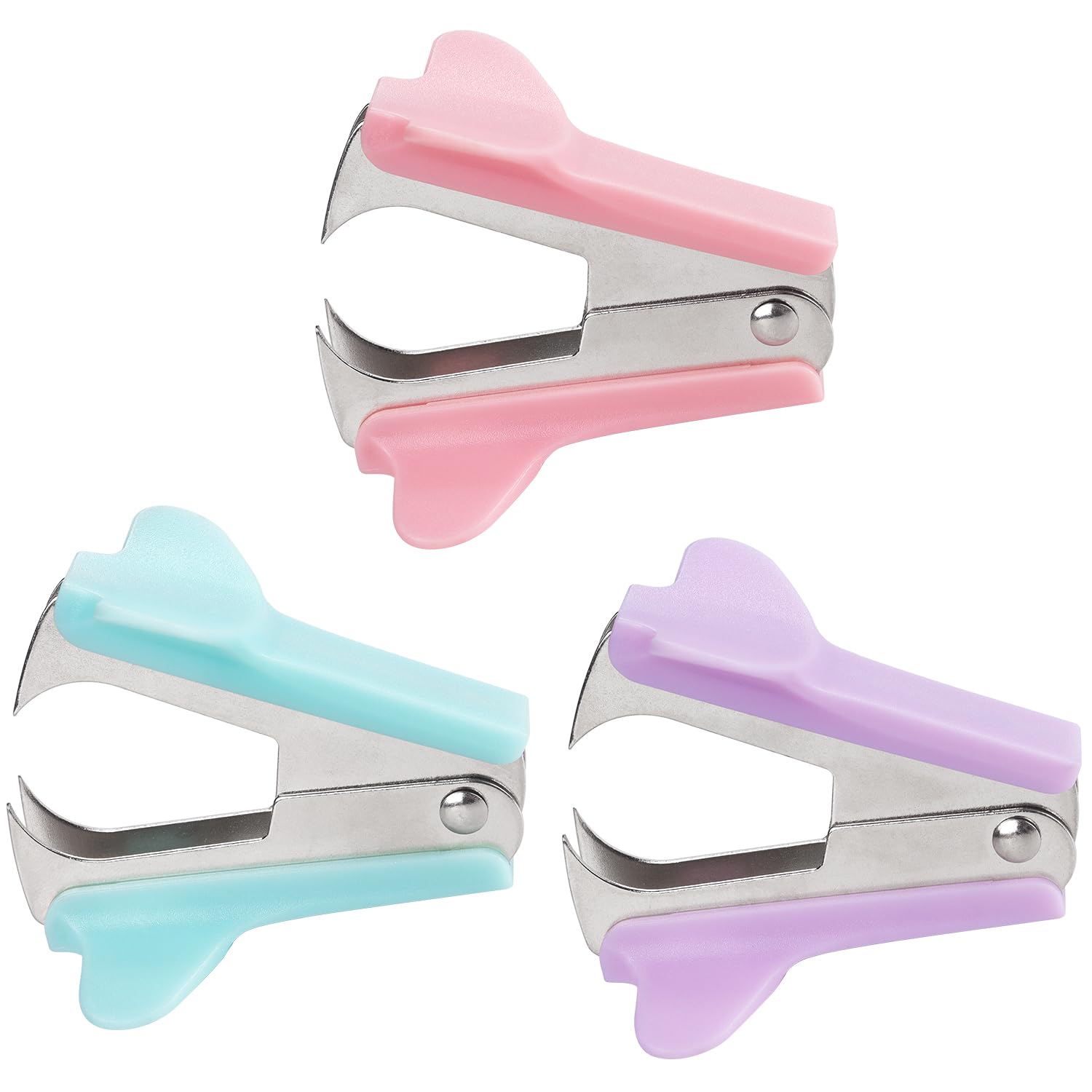 Jane Remover LP2枚セット Purple Office Supplies ZZTX Staple Removers - 3 Pack (Pink